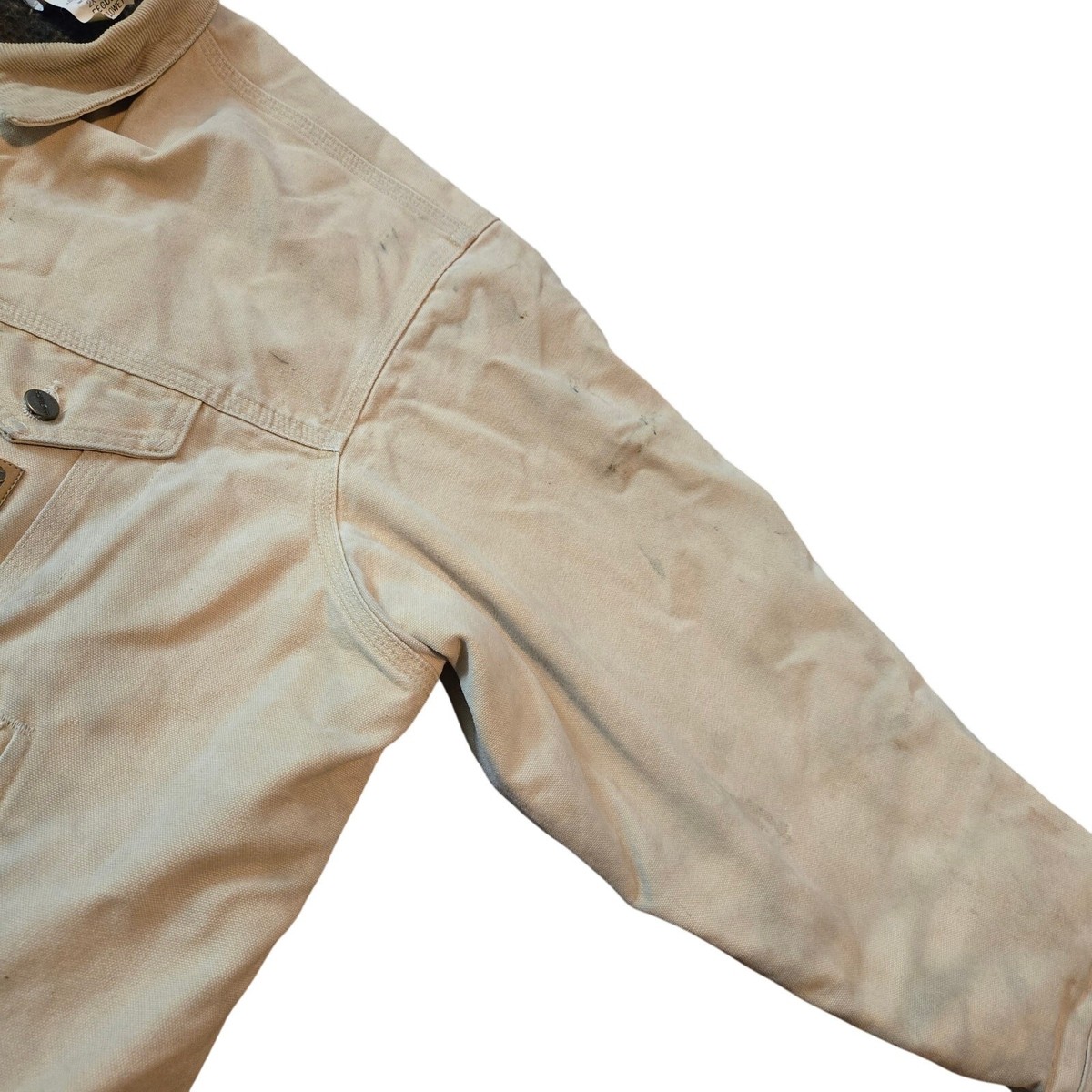 Vintage 90's Carhartt J10 WET Trucker Jacket - 2XL | eBay
