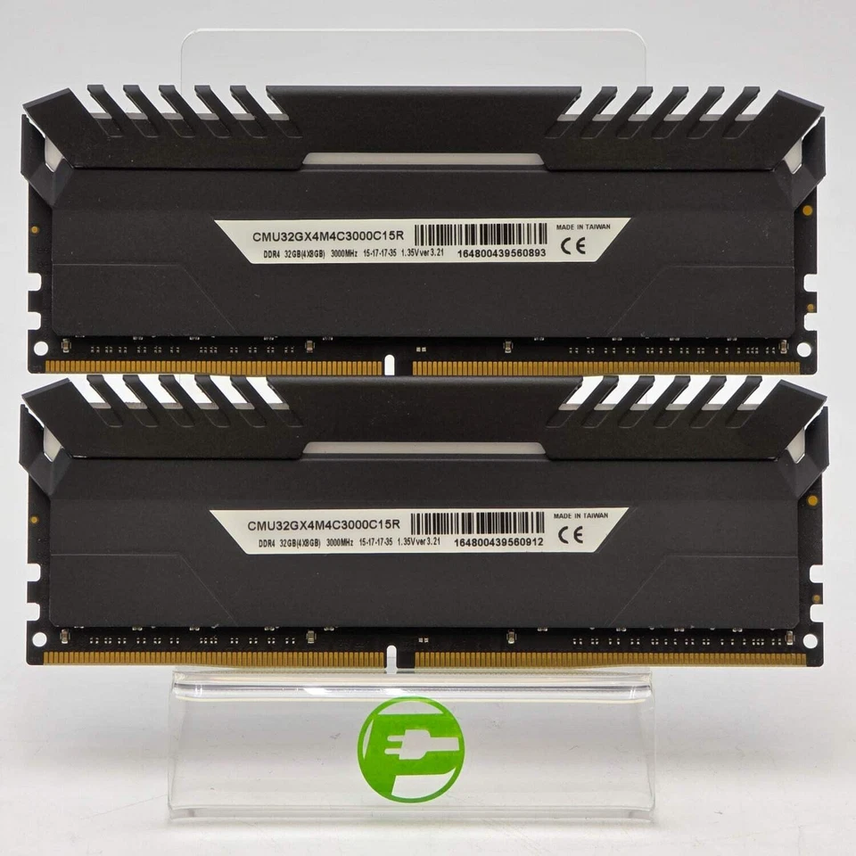 Corsair Vengeance LED 16GB (2x8GB) RAM DDR4 3000MHz CMU32GX4M4C3000C15R RAM Kit - Image 2 of 3