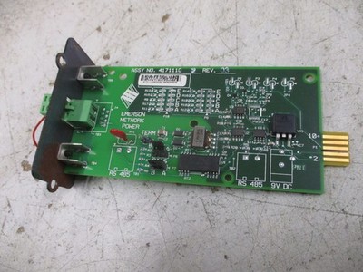 Emerson Liebert IS Intell: Slot Card IS-485EXI Rev. 03 Used