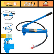 10 Ton Hydraulic Floor Jack Kit - Hand Pump Ram for Car Body Repair, Garage & Tr