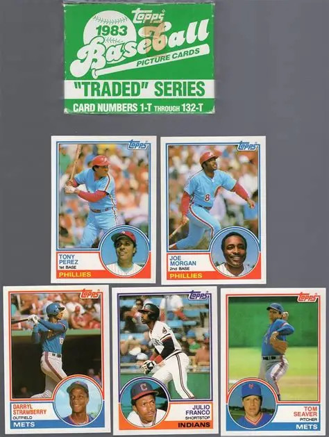 1983 Topps Traded MLB Baseball - U PICK - Complete Your Set Combined Shipping)