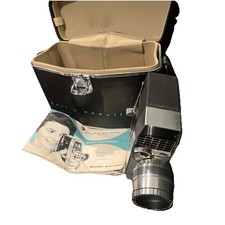 Bell  Howell Zoomatic Len 8mm Movie Camera Directors Series. Case  Manual