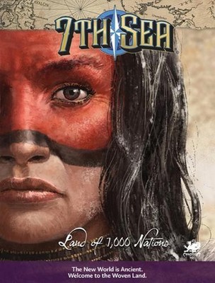 7th Sea: Land of 1000 Nations by John Wick Paperback Book