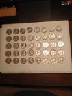 Washington Silver Quarters Roll 1954 - 1964 P D 90 %