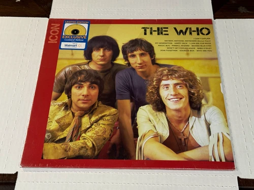 The Who - Icon- LP 2020 Geffen Limited Gustard Yellow Vinyl Sealed