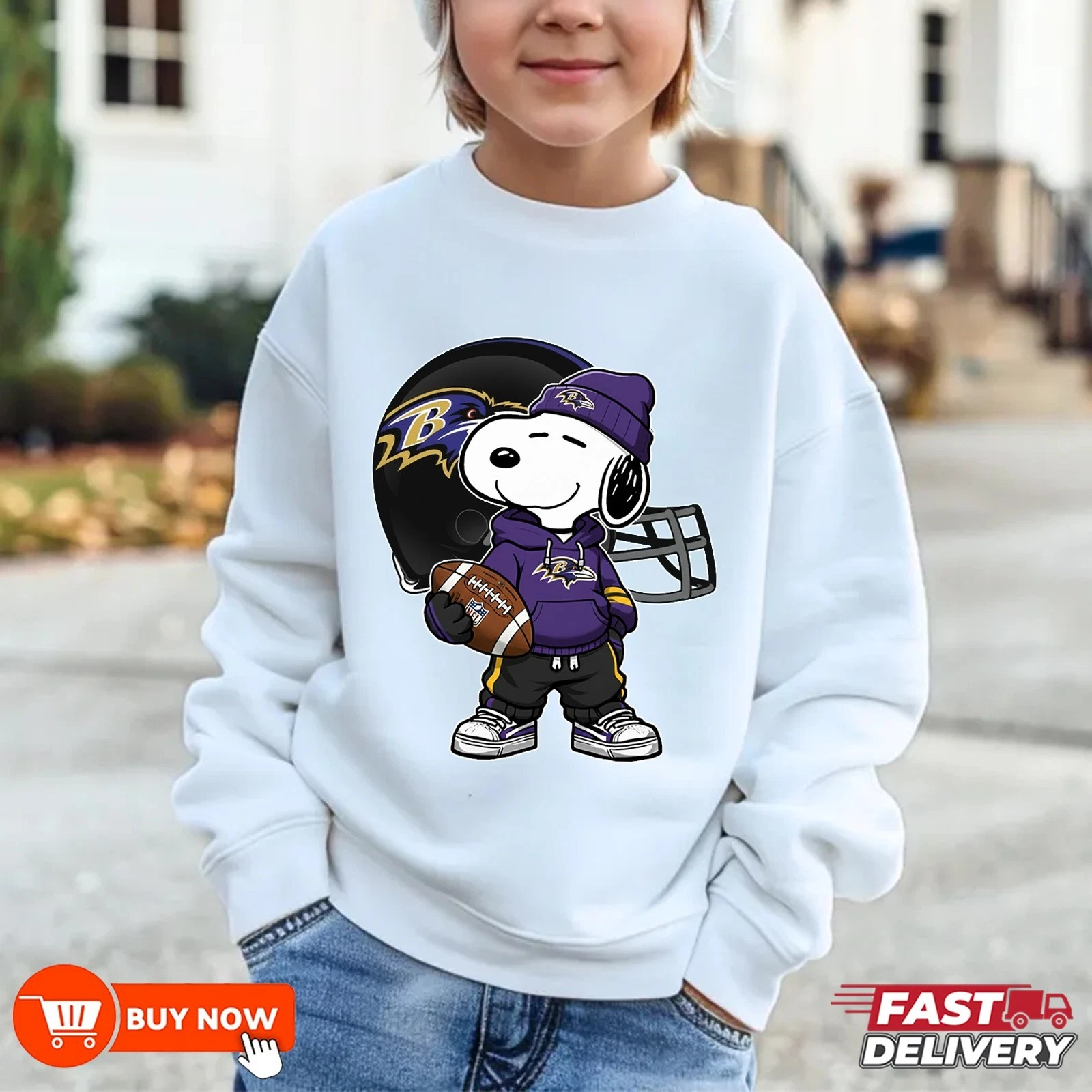 Baltimore Ravens Football Sweatshirt