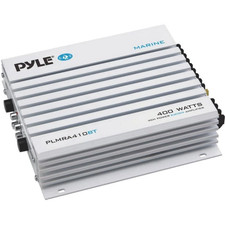 PLMRA410BT Bluetooth 400 Watt 4 Channel Waterproof Marine Boat Amplifier