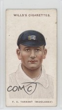 1908 Wills Cricketers Tobacco Large S F. A. Tarrant #10