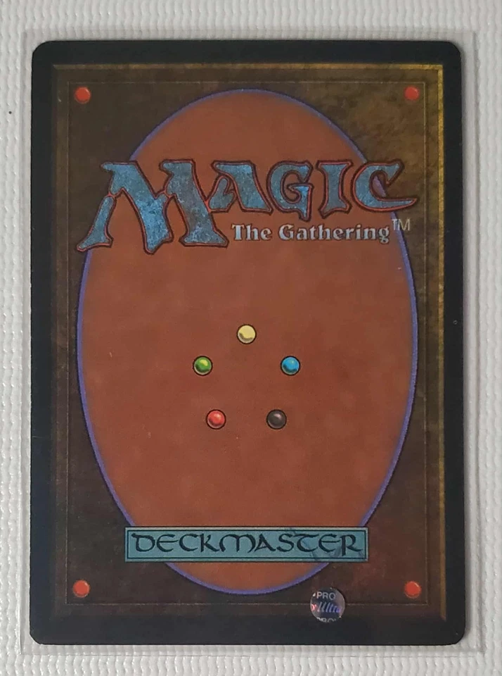 MtG Magic the Gathering Revised Edition 1994 Volcanic Island Dual Land LP - Image 2 of 2