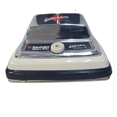 Vintage Sanitaire S655 Heavy Duty Upright Vacuum 600W Nice Chrome
