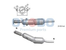 Oyodo DPF Rußpartikelfilter Dieselpartikelfilter 20N0016-OYO für RENAULT MEGANE