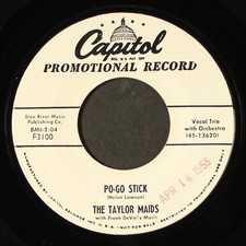 TAYLOR MAIDS: po-go stick / why do i CAPITOL 7" Single 45 RPM