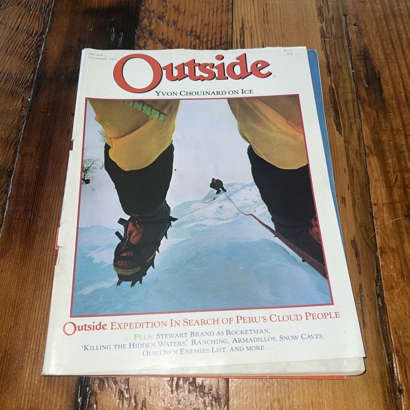 1977 Outside Magazine Yvon Chouinard Patagonia Business And Climbing RARE