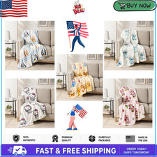 Adult Licensed Silk Touch Throw Blanket 60 x 70 Inches Soft Cozy Home Decor New
