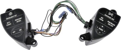 Driver Side Heavy Duty Cruise Control Switch - Steering Wheel Mounted Compatible