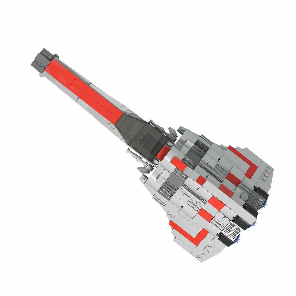 MOC-9784 Colonial Viper Mk. I Viper Mark One Starhound Class Viper 406 Pieces - Image 2 of 4