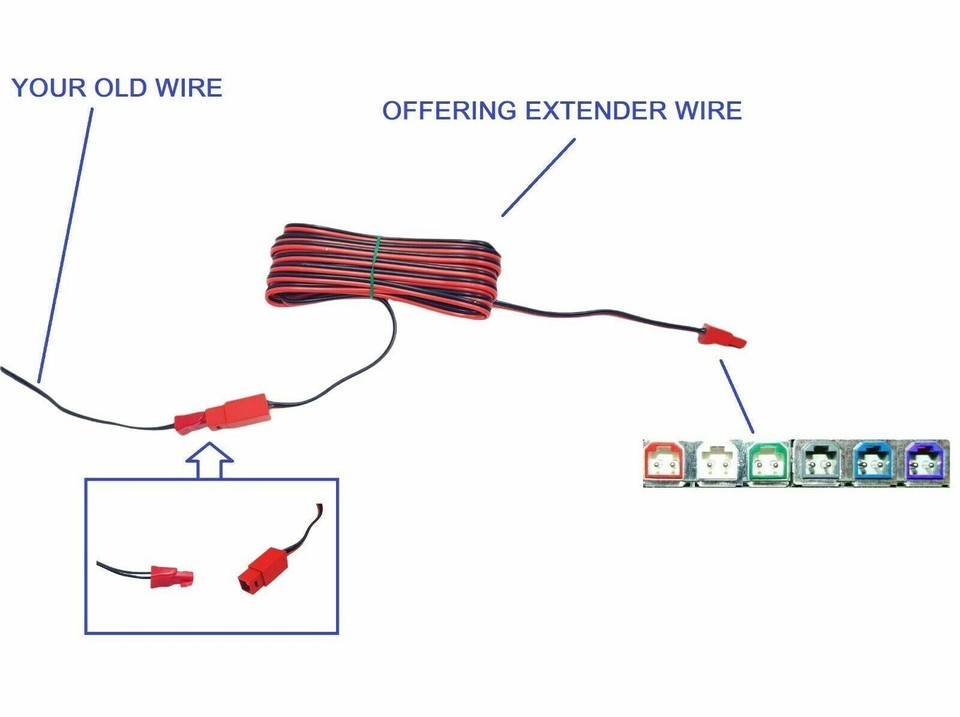 Extender Blue Gray Red Green White Speaker Cable Red Gray For Sony Home