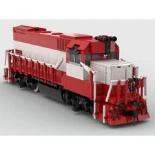 ZITIANYOUBUILD Frisco GP15 Retro Train 1449 Pieces Building Toys Set