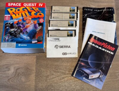 Space Quest IV: Roger Wilco und die Time Rippers (MS-DOS 5,25'' HD-Disks)