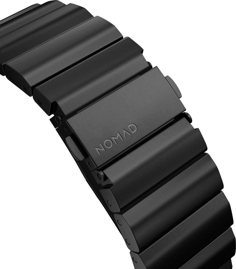 Nomad Black Steel Band for Apple Watch 42/44/45/49 mm ULTRA