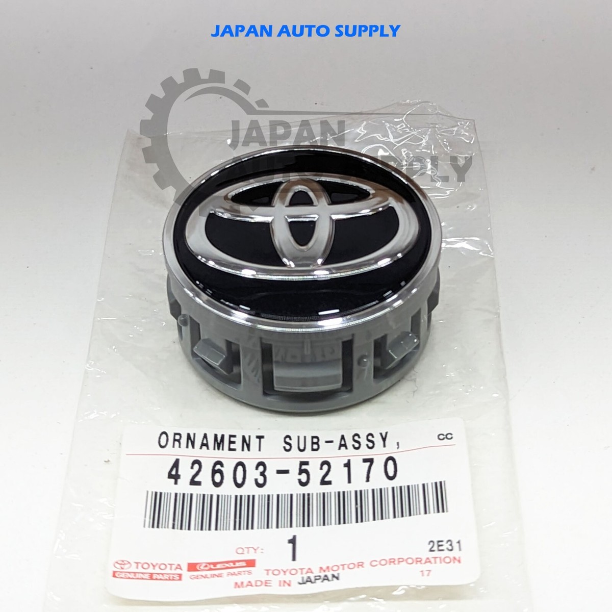 OEM NEW GENUINE TOYOTA 16-22 PRIUS| 17-23 COROLLA CENTER WHEEL CAP