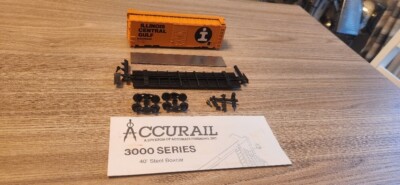 ACCURAIL, HO, ICG 1504 AAR 40 feet steel box car, Item# E33.