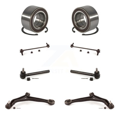 Front Bearing Lower Control Arm Outer Tie Rod & Link Kit (8Pc) For Honda Odyssey