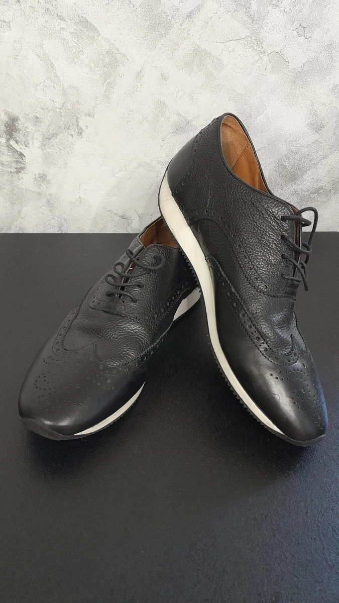 Massimo Dutti Men\'s Oxford shoe. Black Leather Size EU-45 2102/222/400 Lace Up Oxford shoes · Black, Brown | Massimo Dutti main image 3