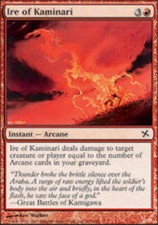 Ire of Kaminari - Betrayers of Kamigawa - MTG