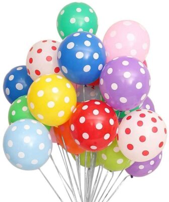 Polka Dot Spotty Luftballons Latex 10-30er Pack Geburtstag Hochzeit Party DEKO BALLONS