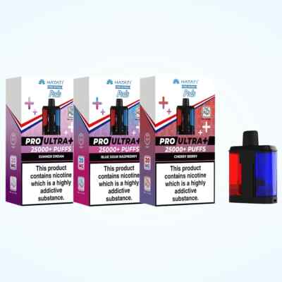 hayati pro ultra ebay Hayati Pro Ultra Plus 25000 25K Prefilled Replaceable Pods Only 20mg Refill  Pack