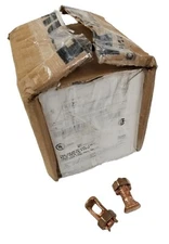 40 BURNDY KS22 Split Bolt Connector Run/Tap: #8 AWG Str-6 AWG Sol NEW