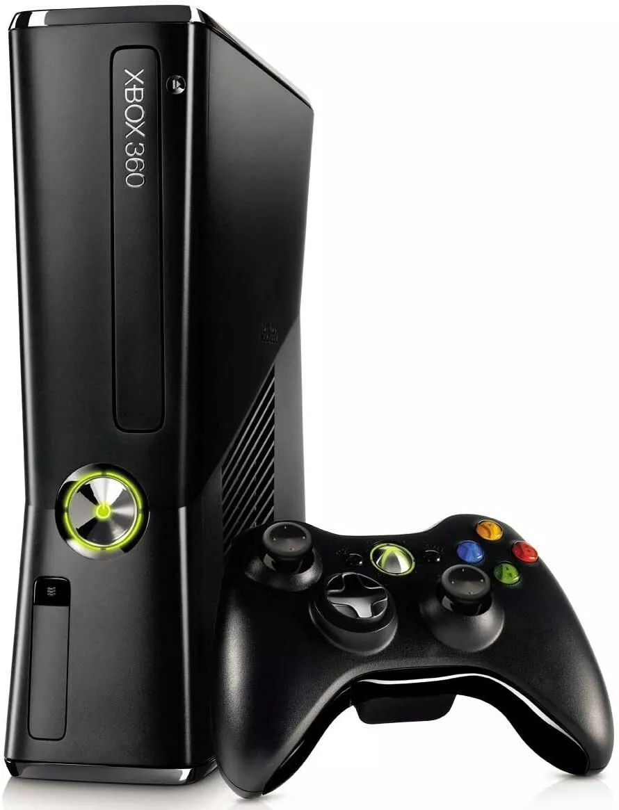 Microsoft Xbox 360 Slim - 250Gb Black Console (PAL) Fast