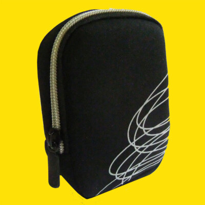 Cullmann Alpha 77 Compact 200 Neopren Kamera Tasche schwarz für Canon SX620 HS