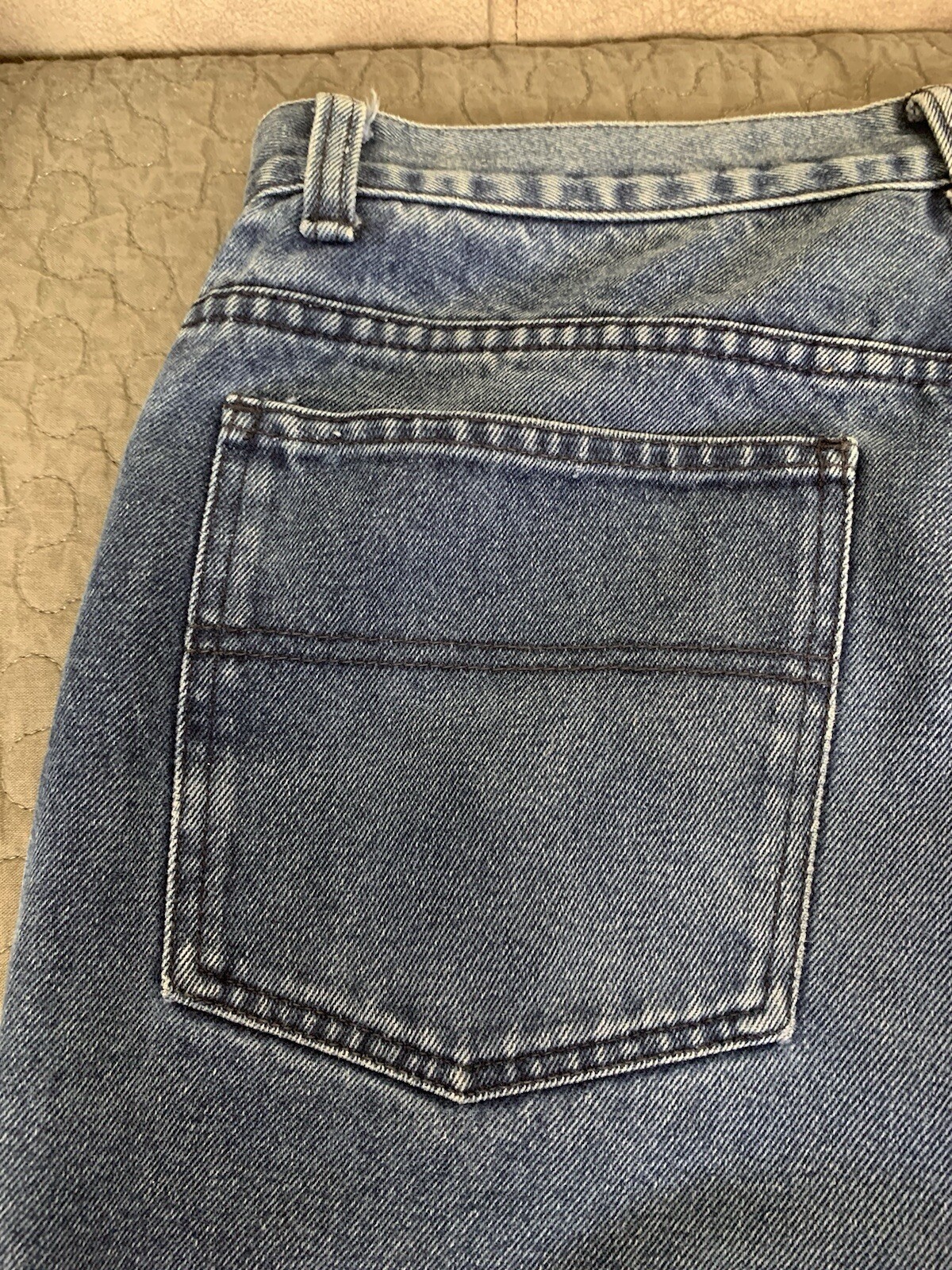 Jeans denim vintage Yves Saint Laurent taglia 34 32