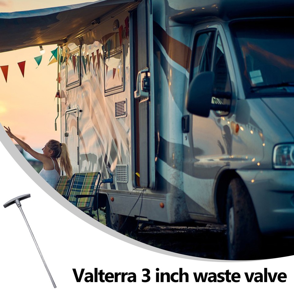 RV Waste Valve Extension Tube Sewer Waste Valve Handle Extension Tube 9