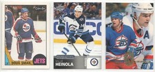 1987 OPC Doug Smail | Ville Heinola Overtime | Teppo Numminen Flair  Jets Lot x3