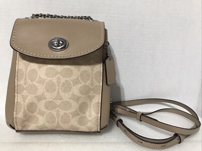 Coach Parker Signature Canvas Convertible Backpack 16 MINI 