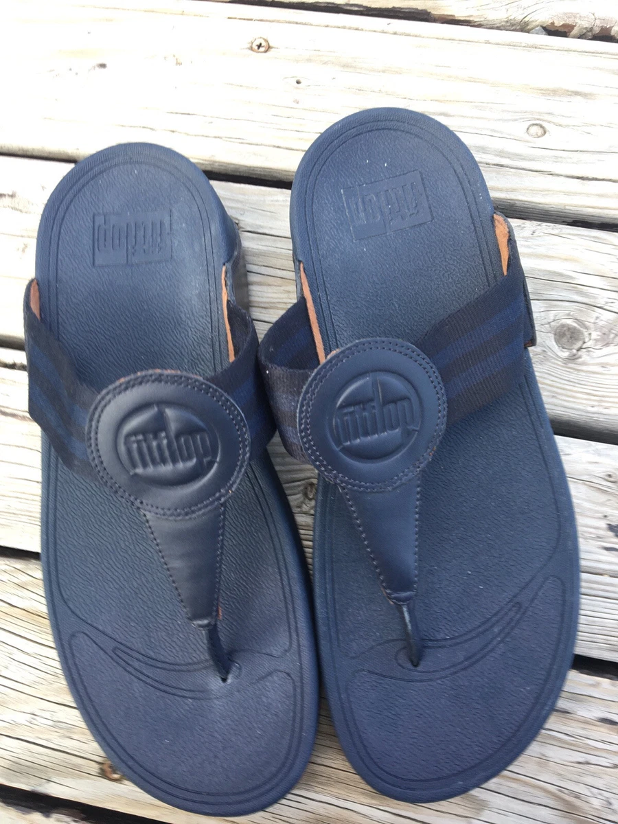 Navy comfort hotsell sandals