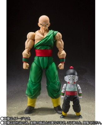 Chiitan出品 Dragon Ball Z Tien Shinhan & Chiaotzu Action Figure S.H.