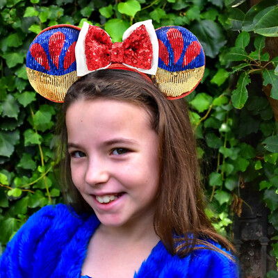 Disney Parks Snow White Sequins Ear Headband 2024 Release – New with Tags Disney main image 4