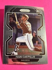 2022 Panini Prizm - Tier II #193 Ivan Castillo (RC) San Diego Padres