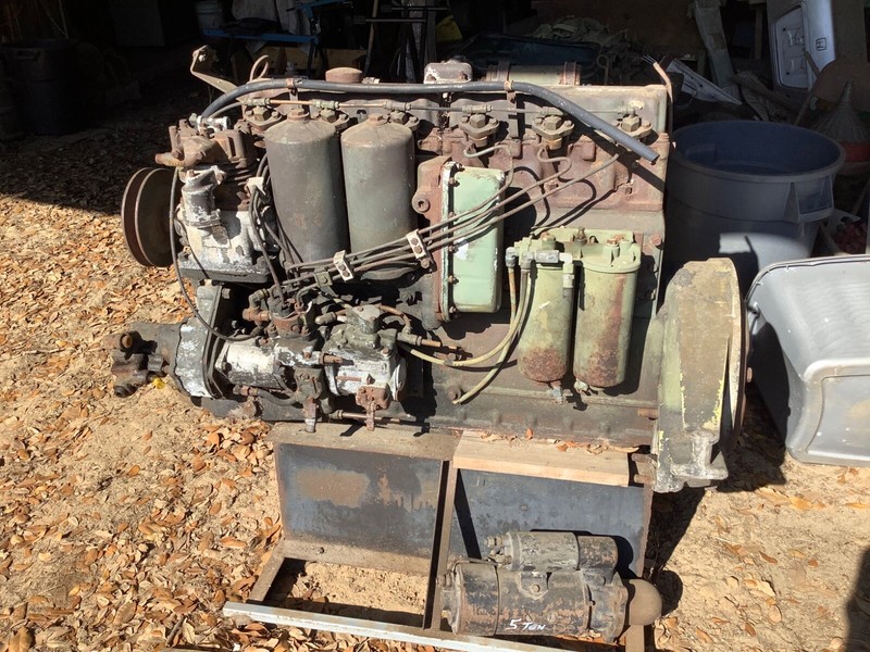 military 5 ton truck engine