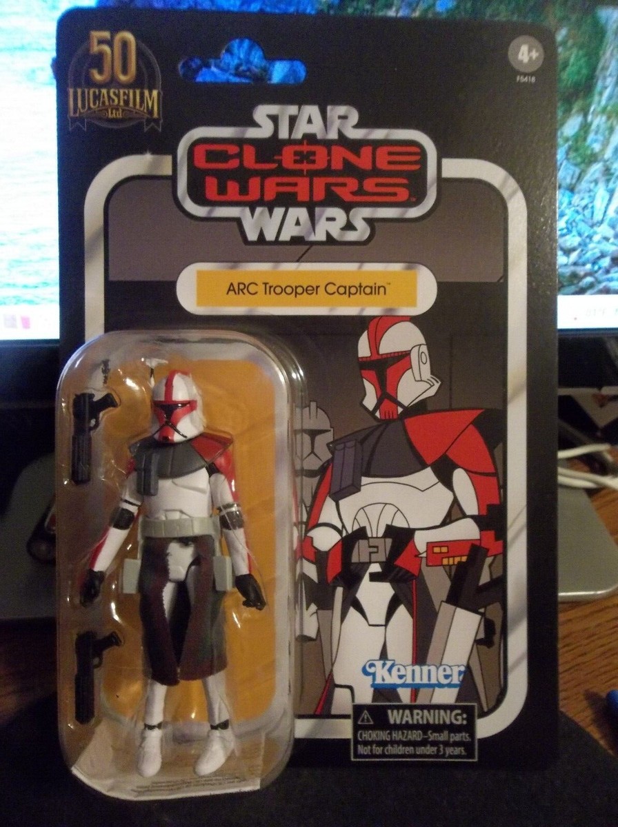 Star Wars Vintage Collection The Clone Wars ARC Trooper Captain