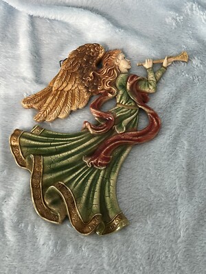 Herald Angel Replacement Smithsonian Institution Angel With Green Robe Christmas