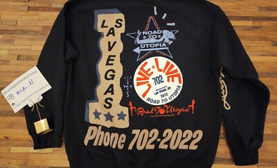 Travis Scott Cactus Jack Las Vegas Jackpot Road To Utopia sweat shirt zouk