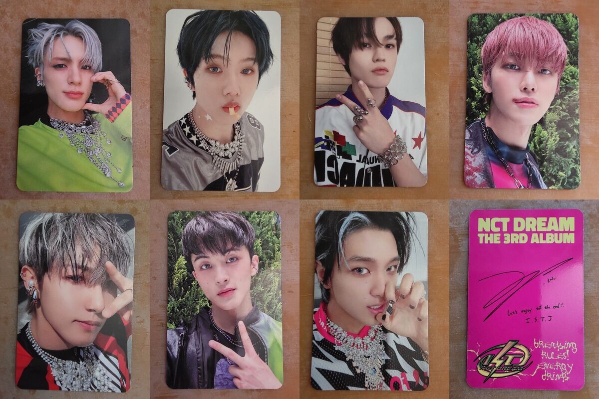 NCT DREAM ISTJ Official PHOTOCARD 3rd Album D2C Walmart Barnes TARGET JAPAN