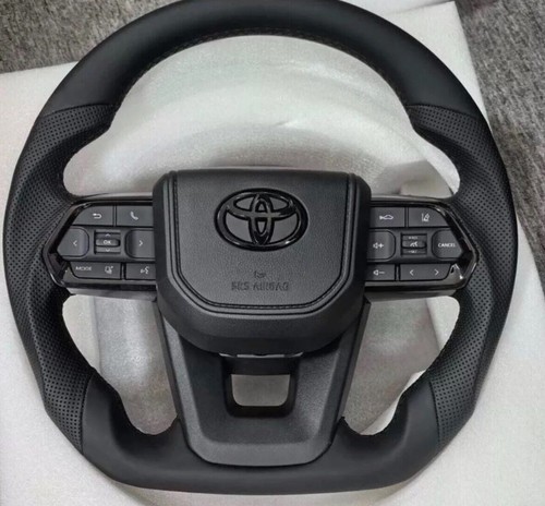 <!--F#f_0-->Luxury Leather Steering Wheel for LC200 | Airbag | Plug & Play Fit<!--F/-->