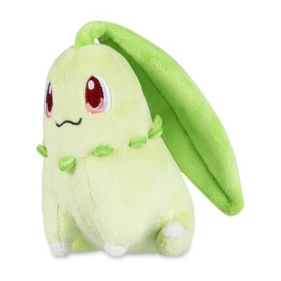 Sitting Cuties Chikorita Plüschtier 13 cm - Pokemon Fit Scarlet & Violet - Neu