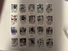 84 1996 Donruss signature series baseball autographs auto certified